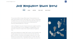 Desktop Screenshot of jeffmagidsonbluesband.com